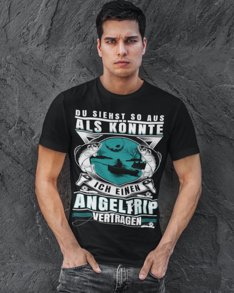 Lustiges Angelshirt Männer – Ich könnte mal wieder einen Angeltrip vertragen