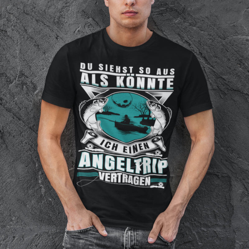Lustiges Angelshirt Männer – Ich könnte mal wieder einen Angeltrip vertragen