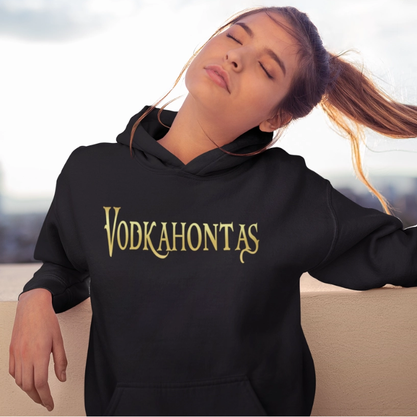 Vodkahontas - Prinzessin Gold - Damen Hoodie