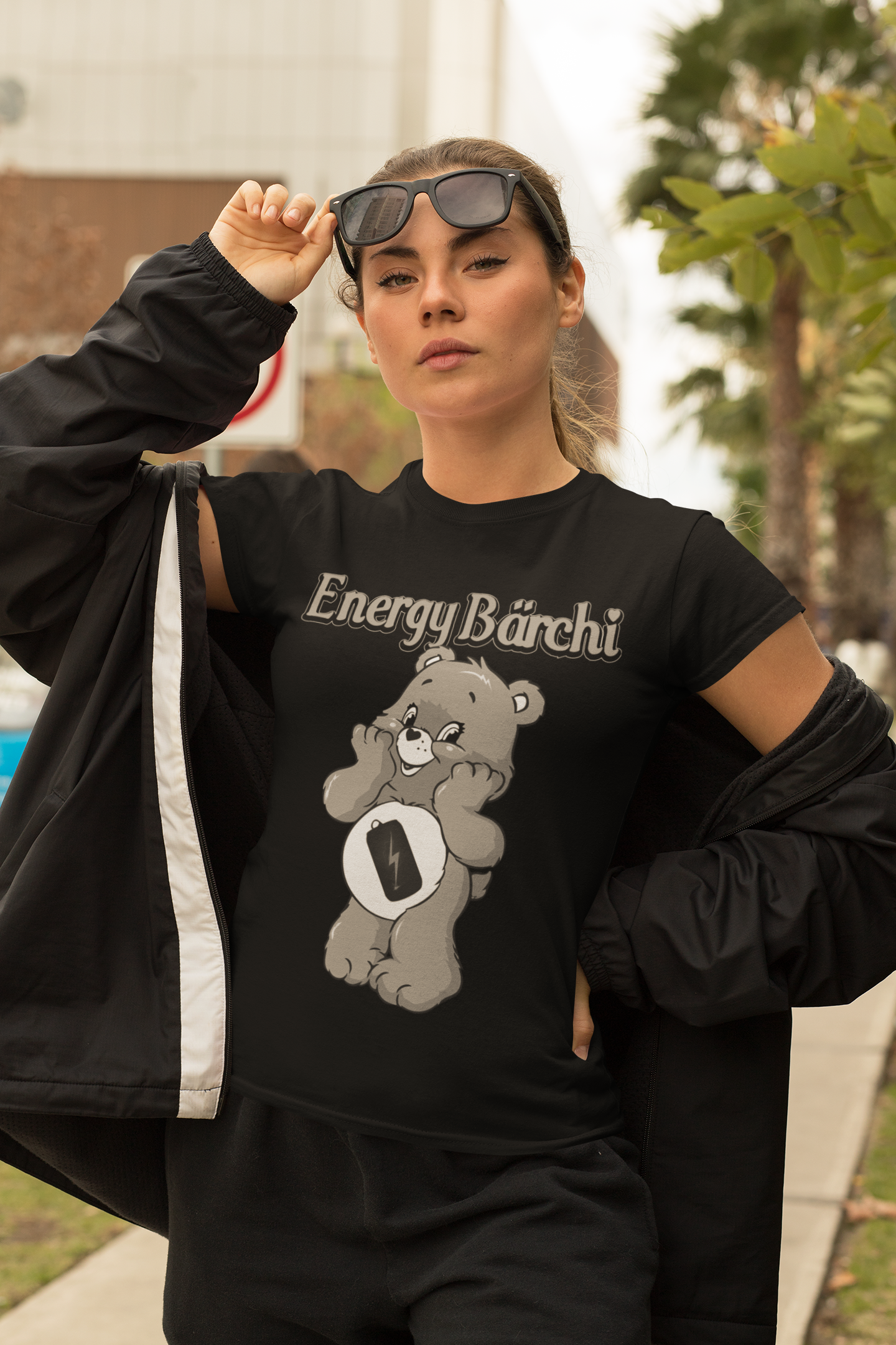 Energy Bärchi - Glücksbärchi - Damen Premium Bio T-Shirt