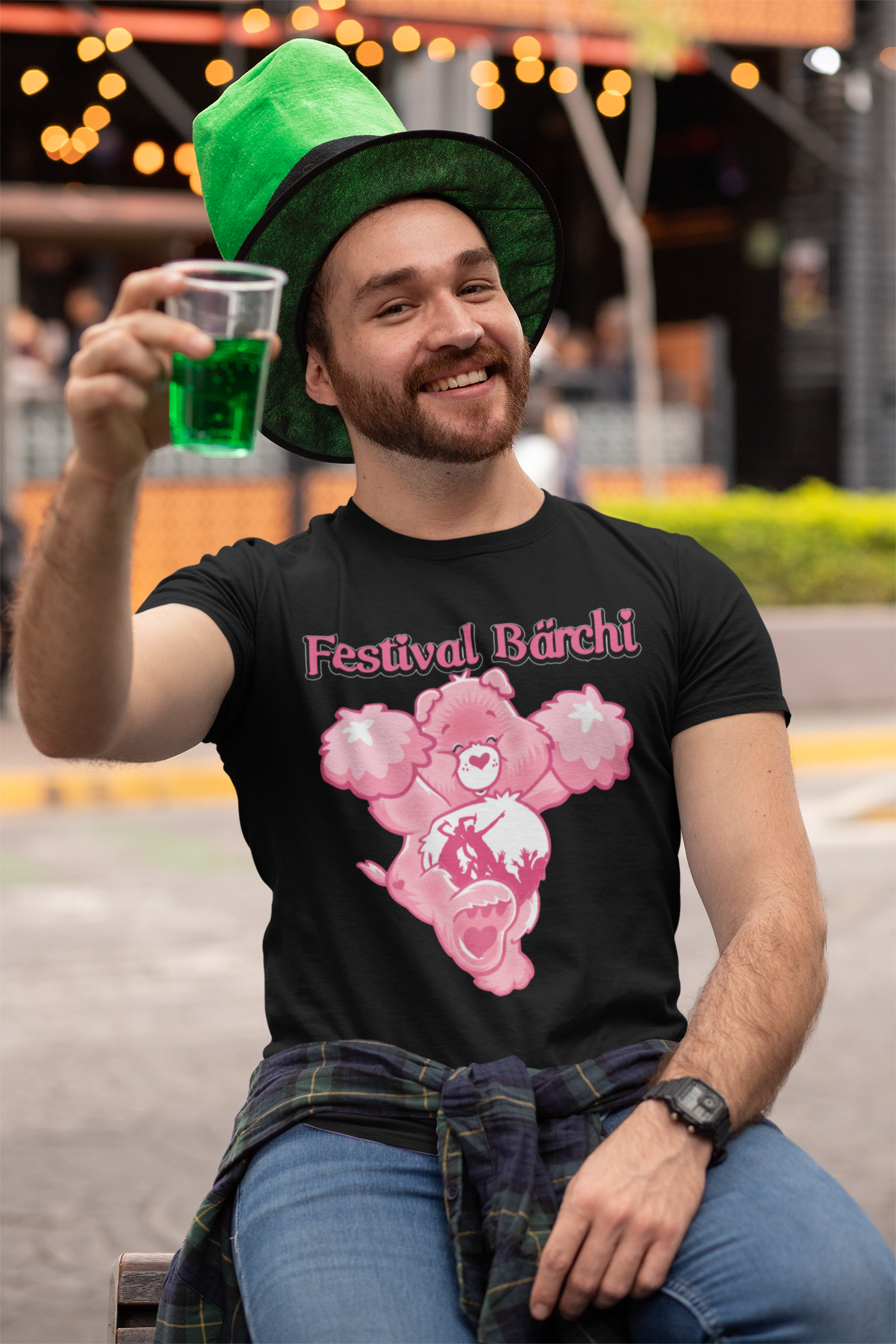Festival Bärchi - Glücksbärchi - Herren Shirt