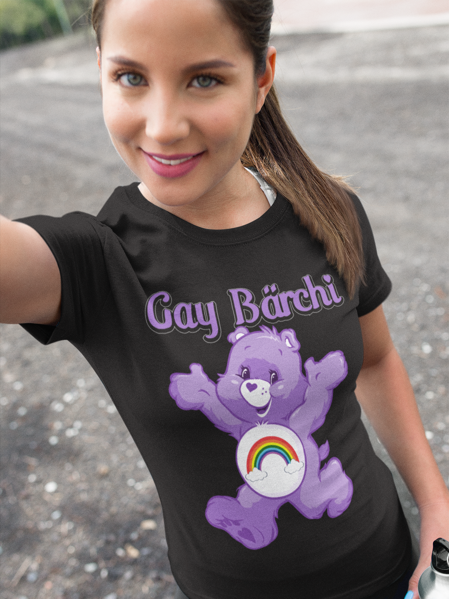 Gay Bärchi - Glücksbärchi - Damenshirt