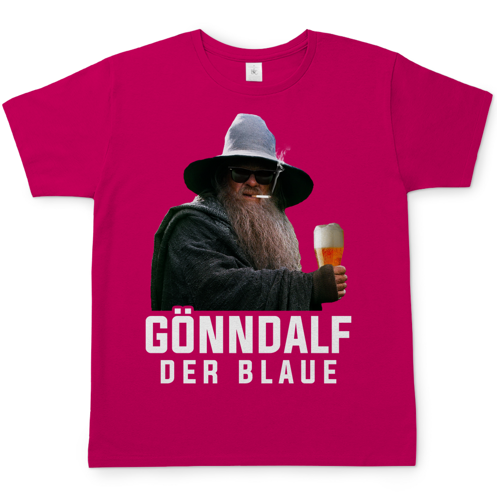 Gönndalf der Blaue Herren Shirt in Rosa