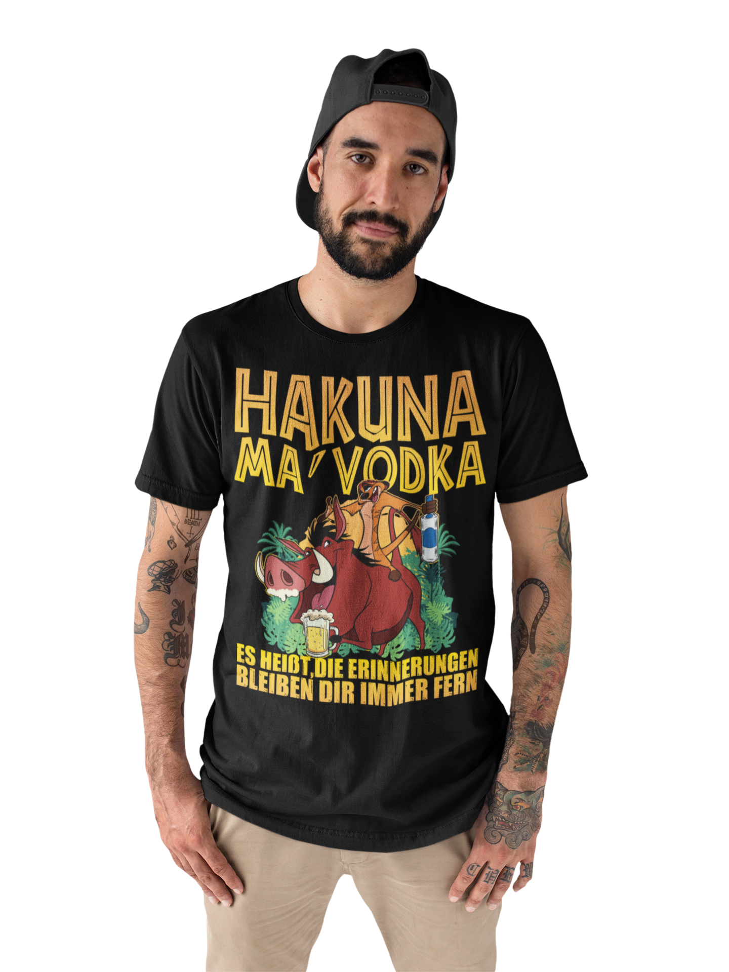 Hakuna Ma Vodka Timon und Pumbaa - Herren Shirt