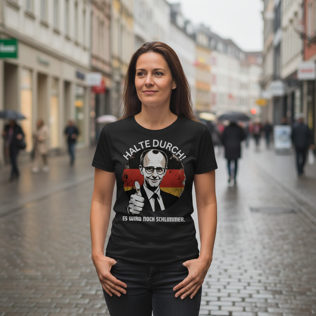 Halte durch! Es wird noch schlimmer - Damen T-Shirt