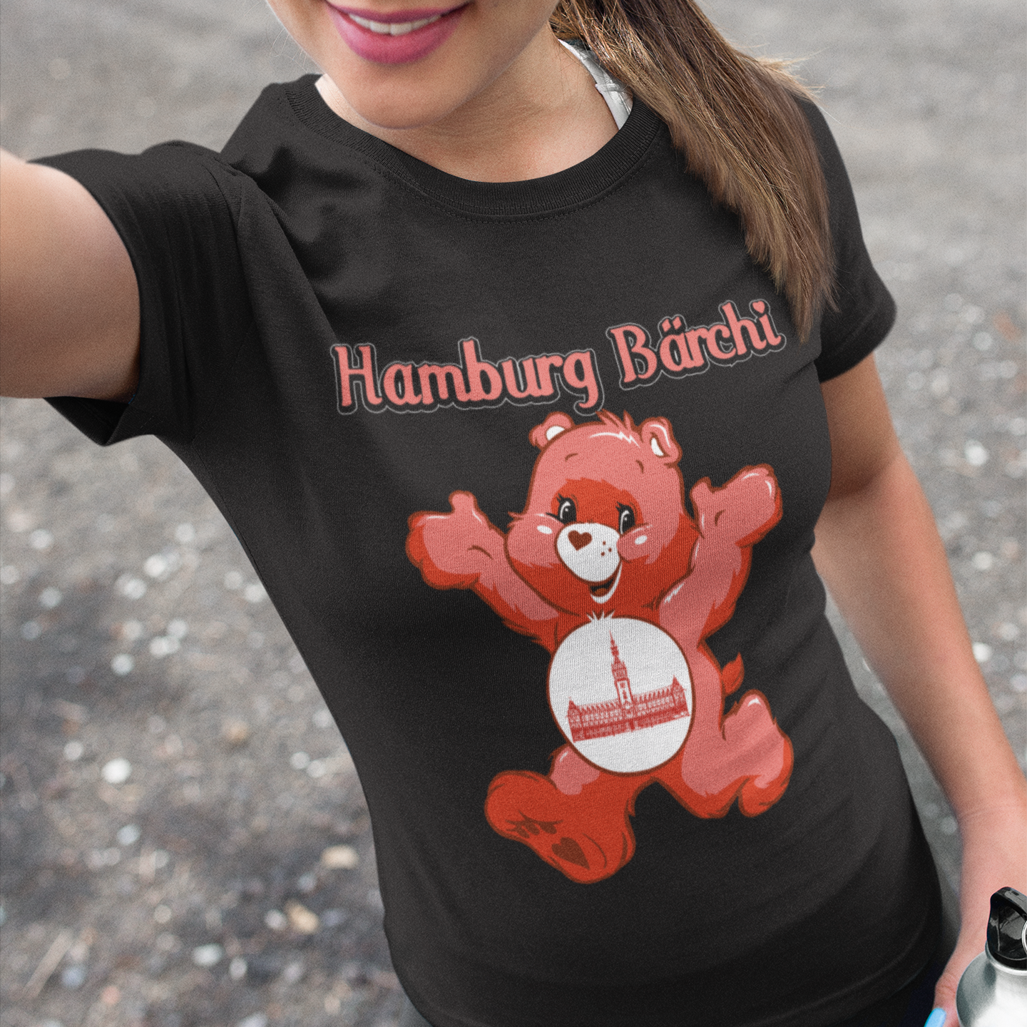 Hamburg Bärchi - Glücksbärchi - Damenshirt