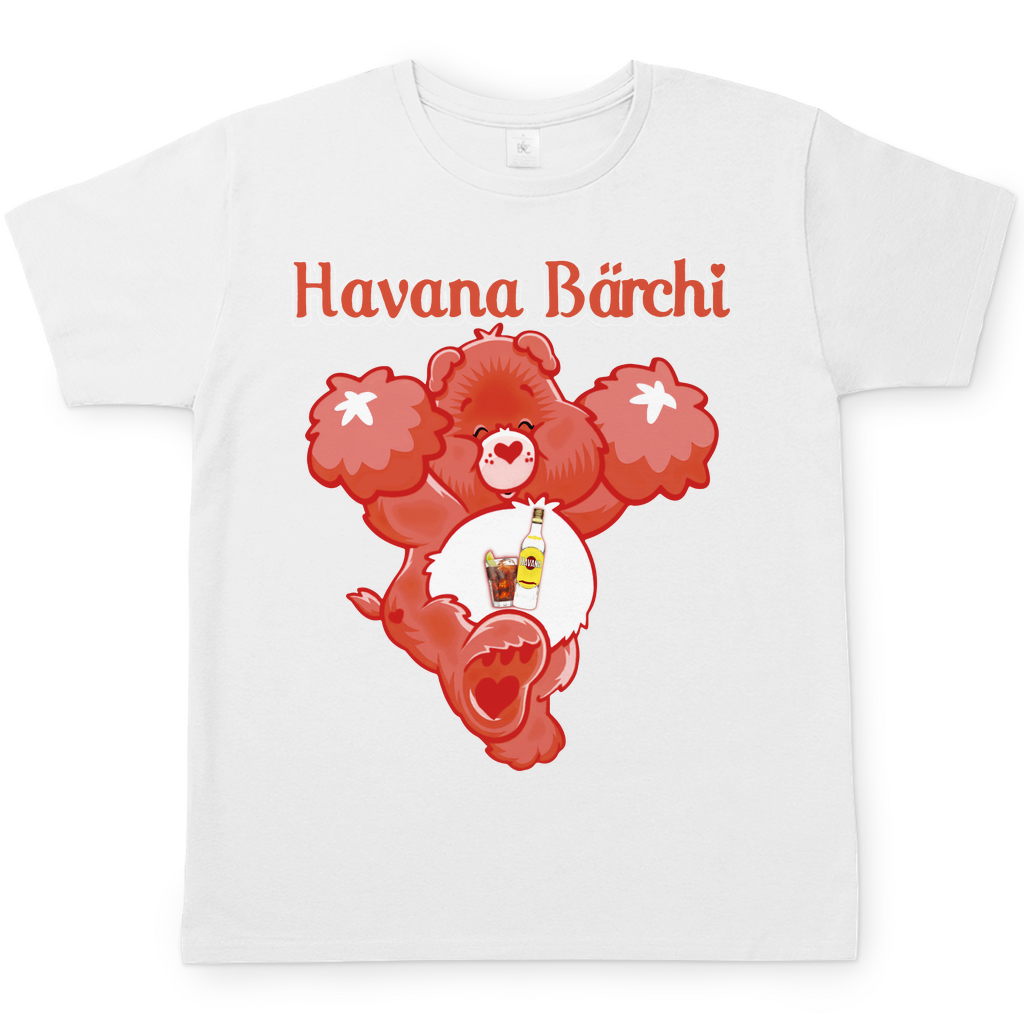 Havana Glücksbärchi Herren Shirt in weiß