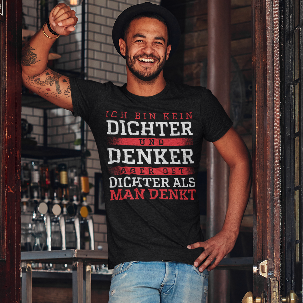 Oft dichter als man denkt - Herren Shirt