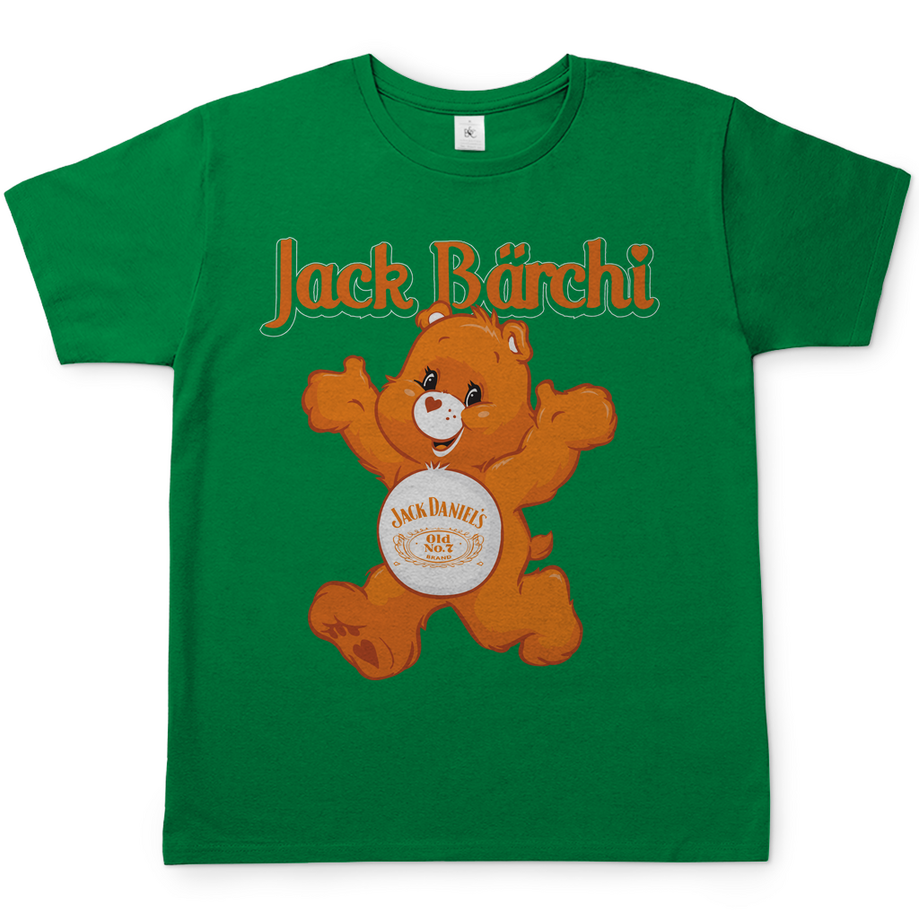 Jack Bärchi Glücksbärchi Herren Shirt in Grün