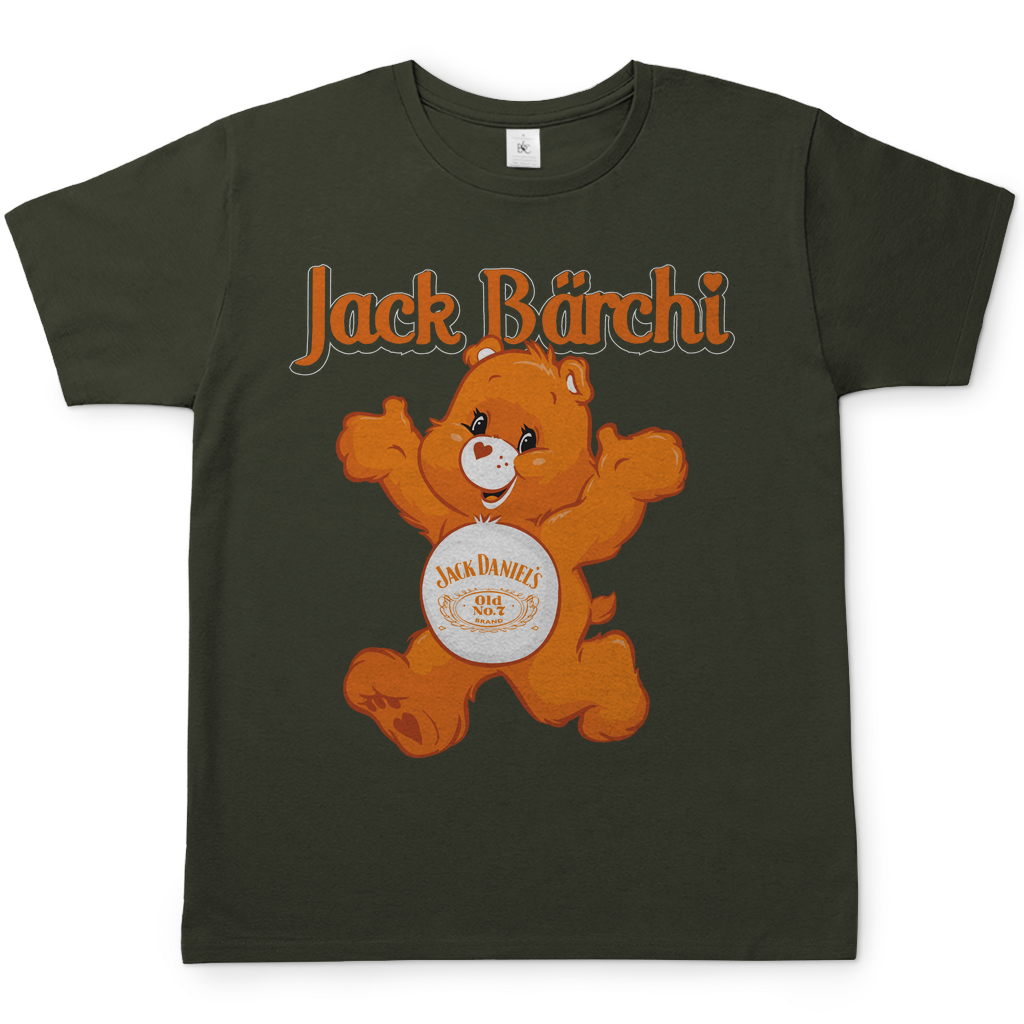 Jack Bärchi Glücksbärchi Herren Shirt in Khaki