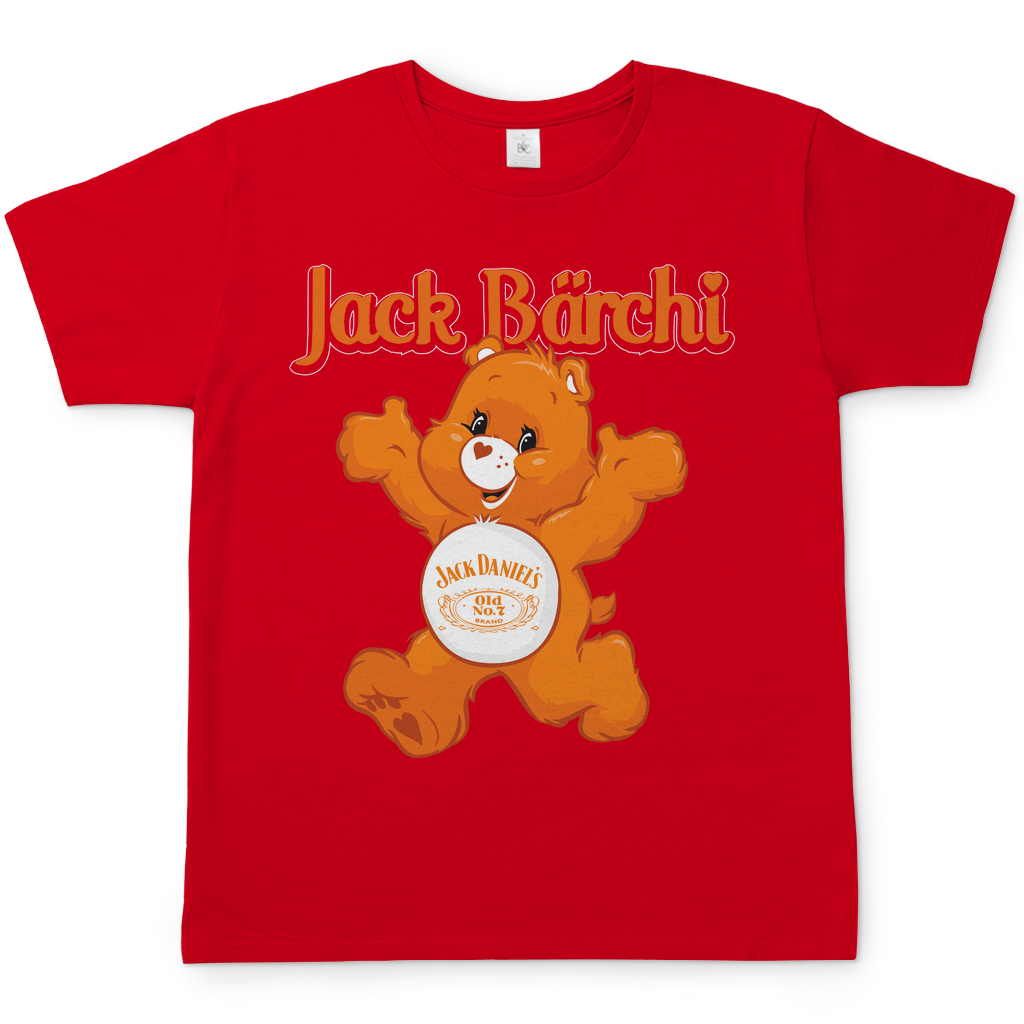 Jack Bärchi Glücksbärchi Herren Shirt in Rot