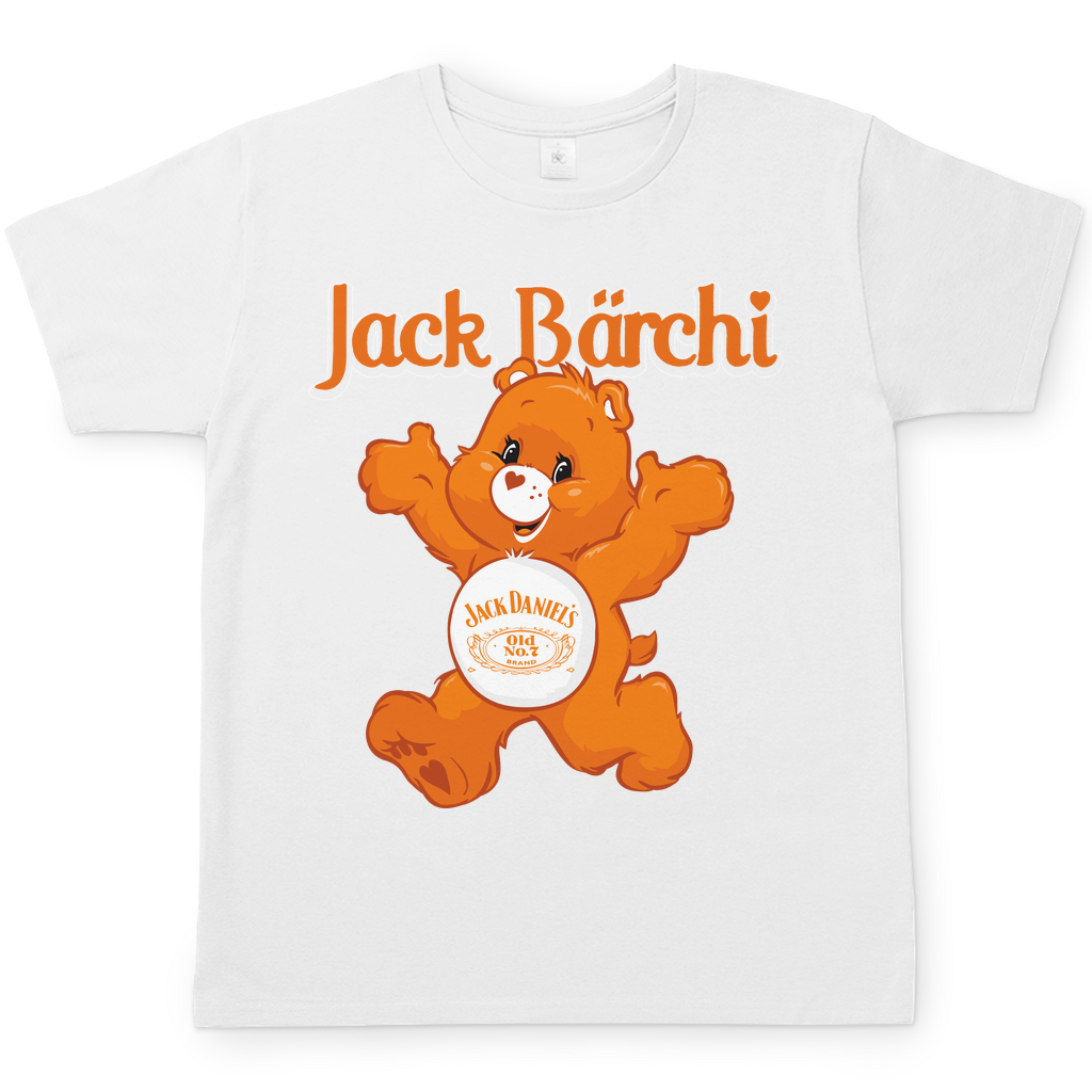 Jack Bärchi Glücksbärchi Herren Shirt in Weiß