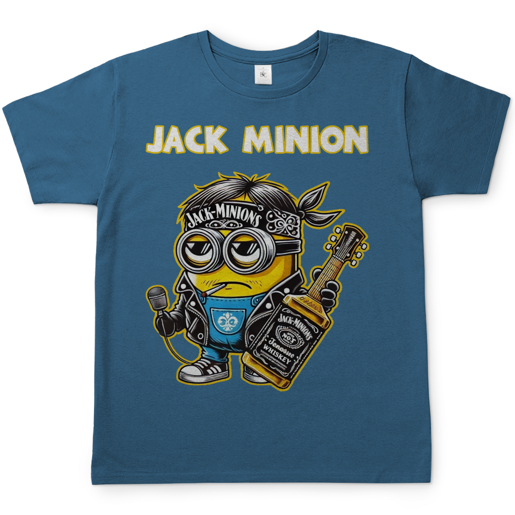 Jack Minion Herren Shirt in diva blau