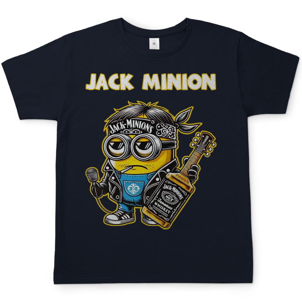 Jack Minion Herren Shirt in navy blau