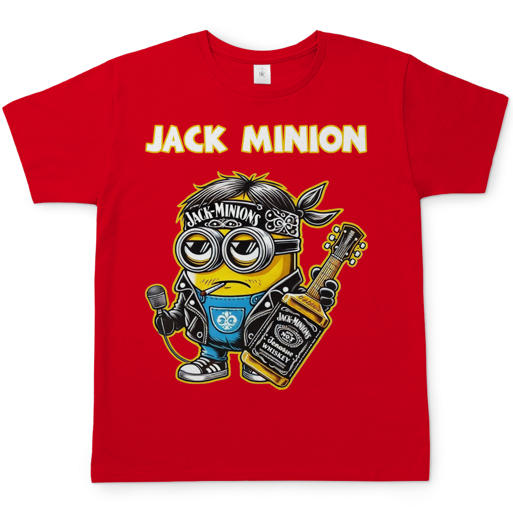 Jack Minion Herren Shirt in rot