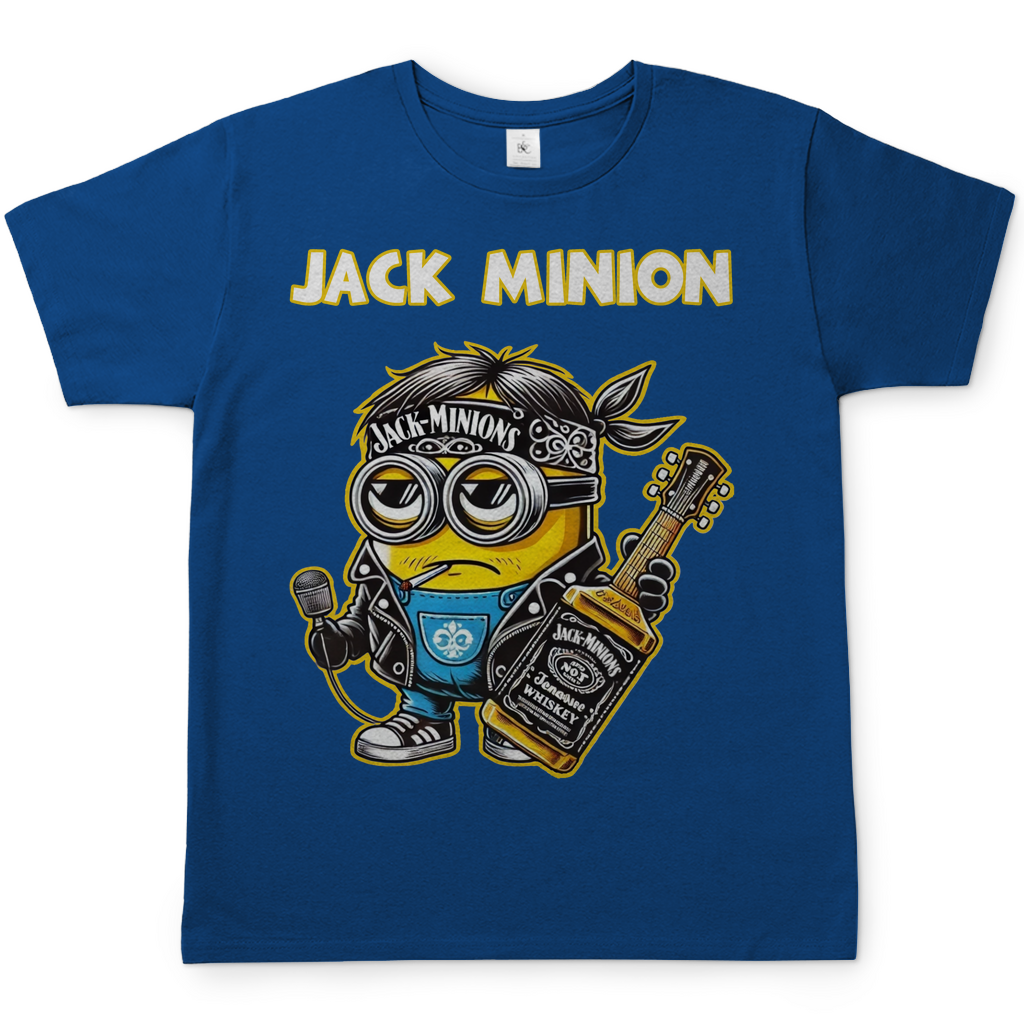 Jack Minion Herren Shirt in royal blau