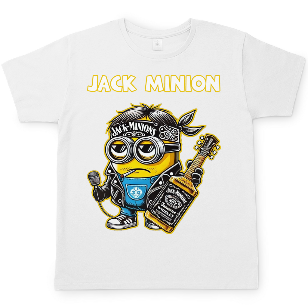 Jack Minion Herren Shirt in weiß