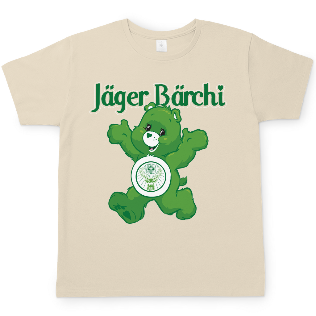 Jäger Bärchi Glücksbärchi Herren Shirt in Sand