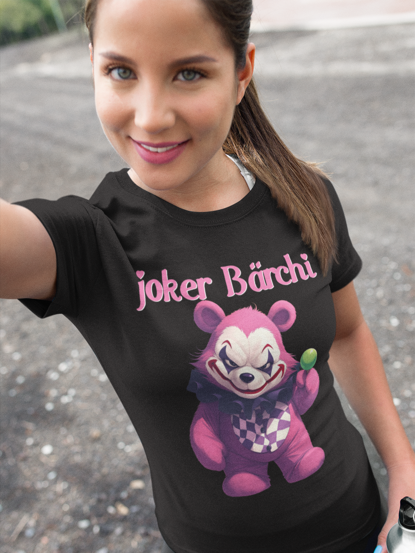 Joker Bärchi Glücksbärchi - Damen Premium Bio T-Shirt