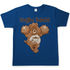 Kaffee Glücksbärchi Herren Shirt in royal blau