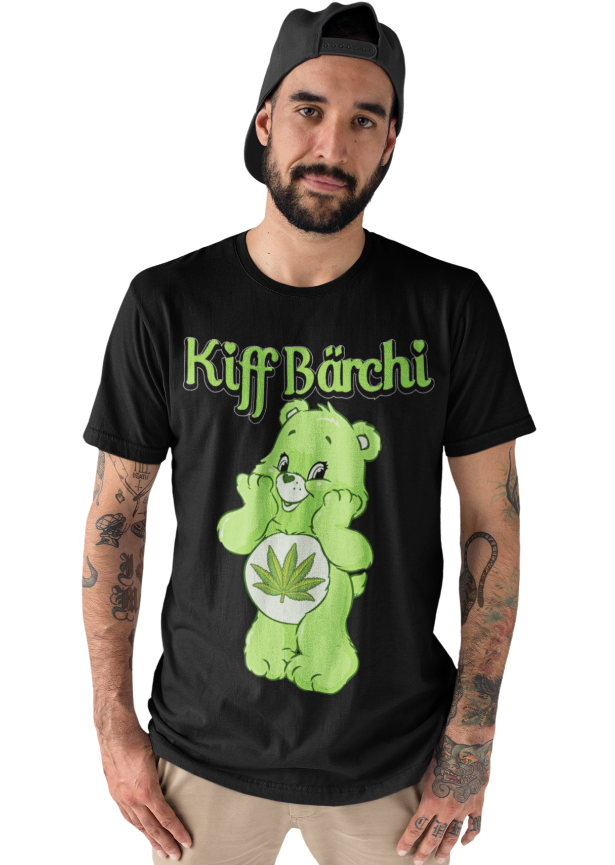 Kiff Bärchi Glücksbärchi - Herren Premium Bio T-Shirt