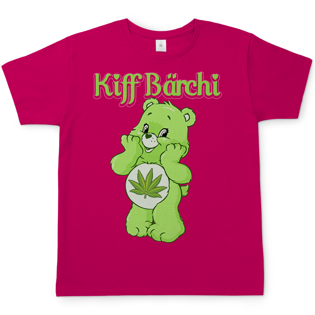 Kiff Bärchi Glücksbärchi Herren Shirt in Sorbet Rosa