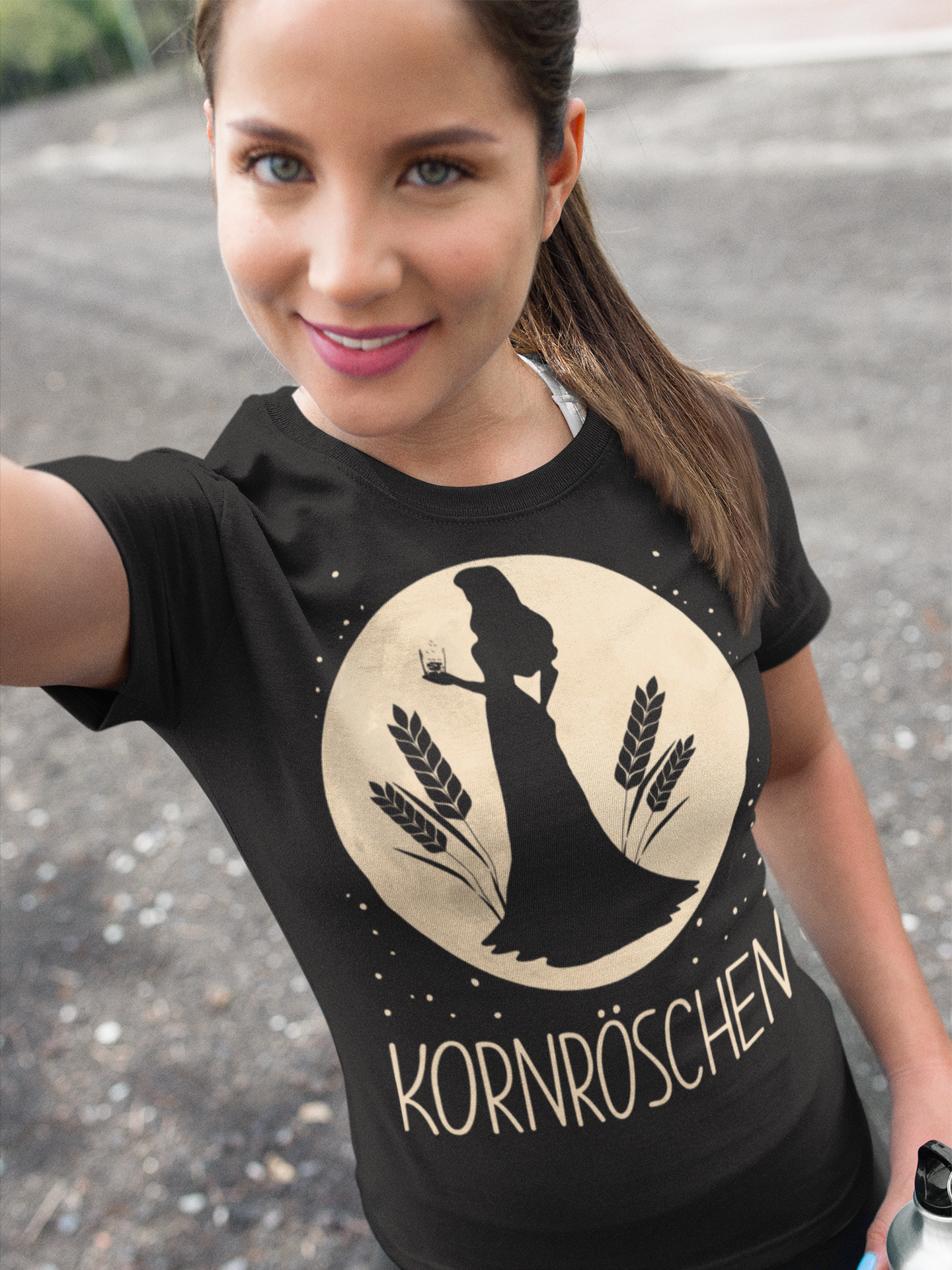 Mond Prinzessin - Kornröschen - Damenshirt