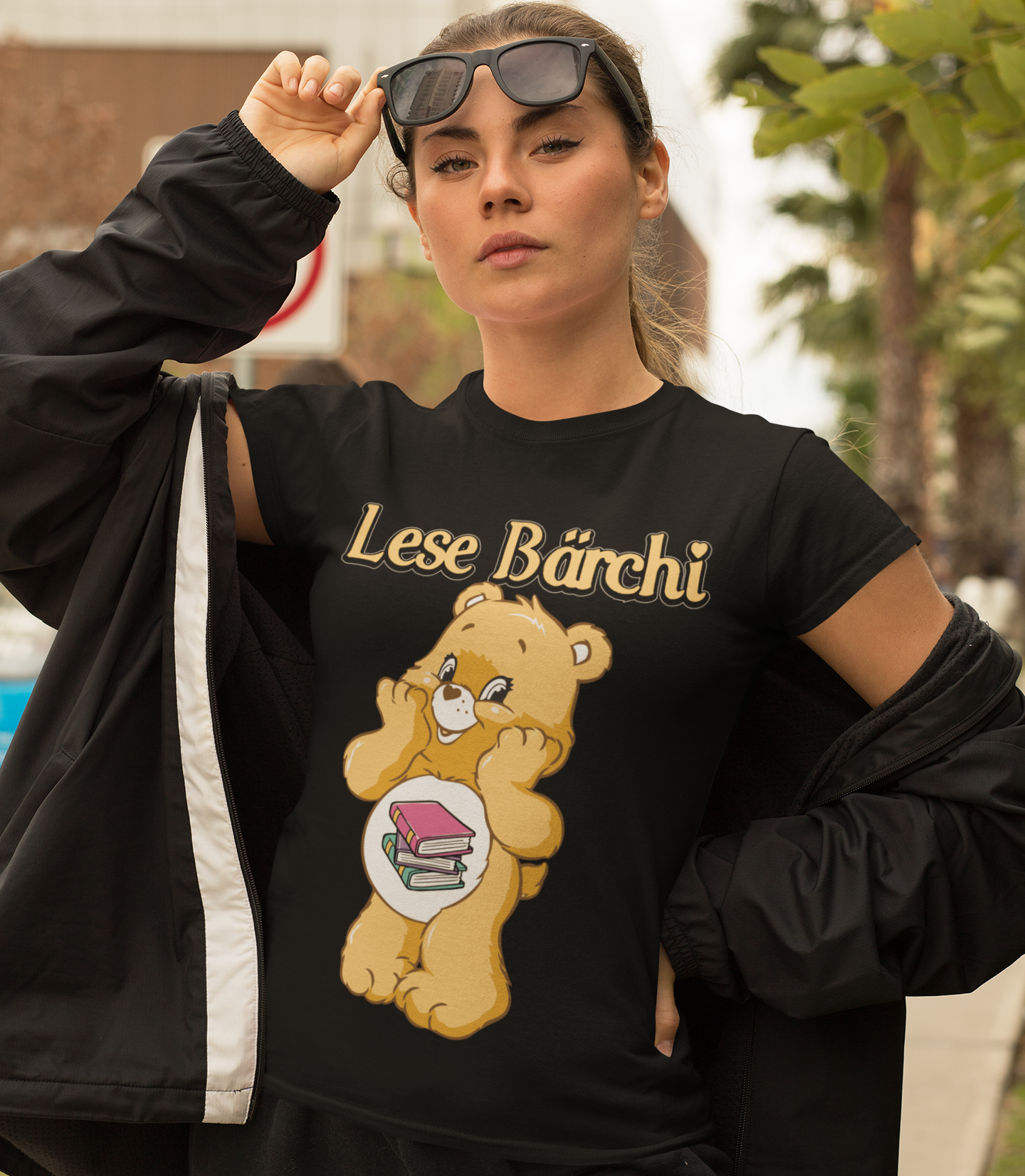 Lese Bärchi - Glücksbärchi - Damenshirt