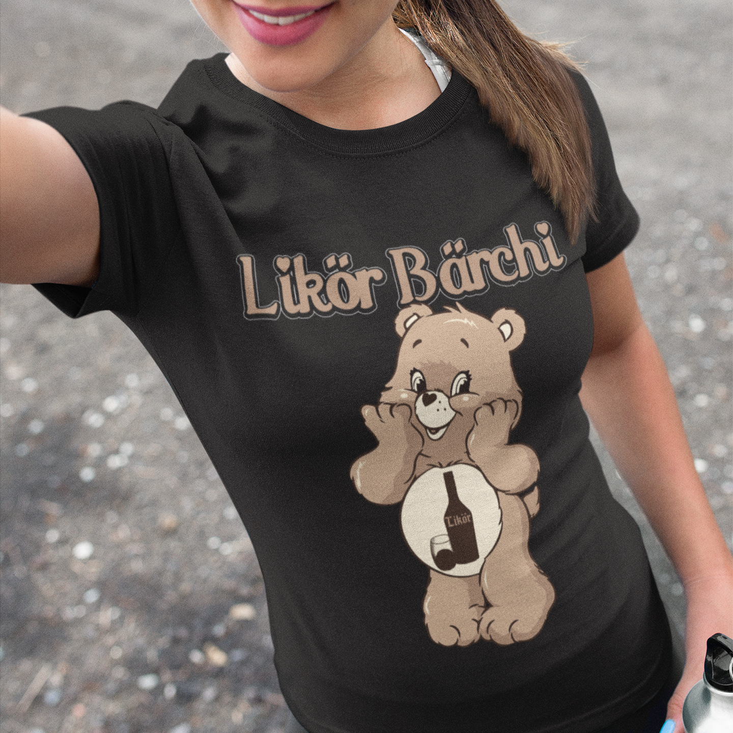 Likör Bärchi - Glücksbärchi - Damen Premium Bio T-Shirt