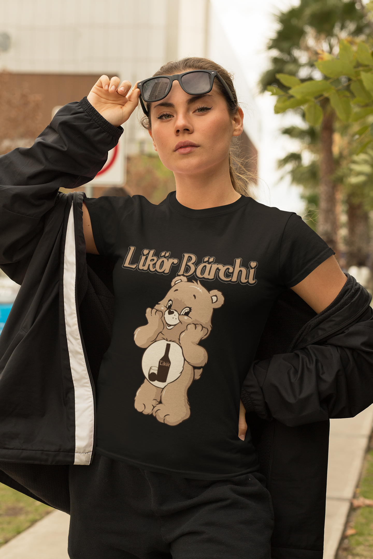 Likör Bärchi - Glücksbärchi - Damen Premium Bio T-Shirt