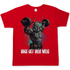Mandalorianer Gym Herren Shirt in Rot