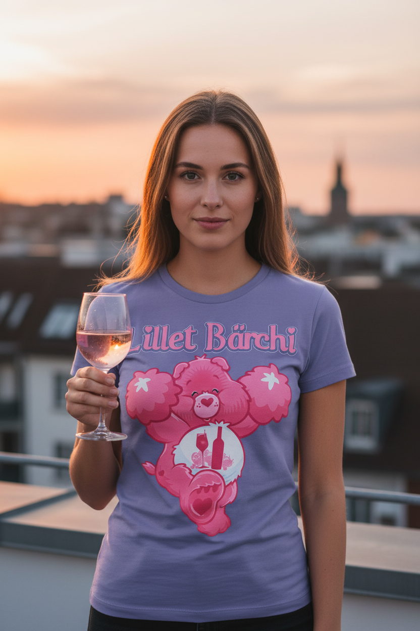 Lillet Bärchi - Glücksbärchi - Damenshirt
