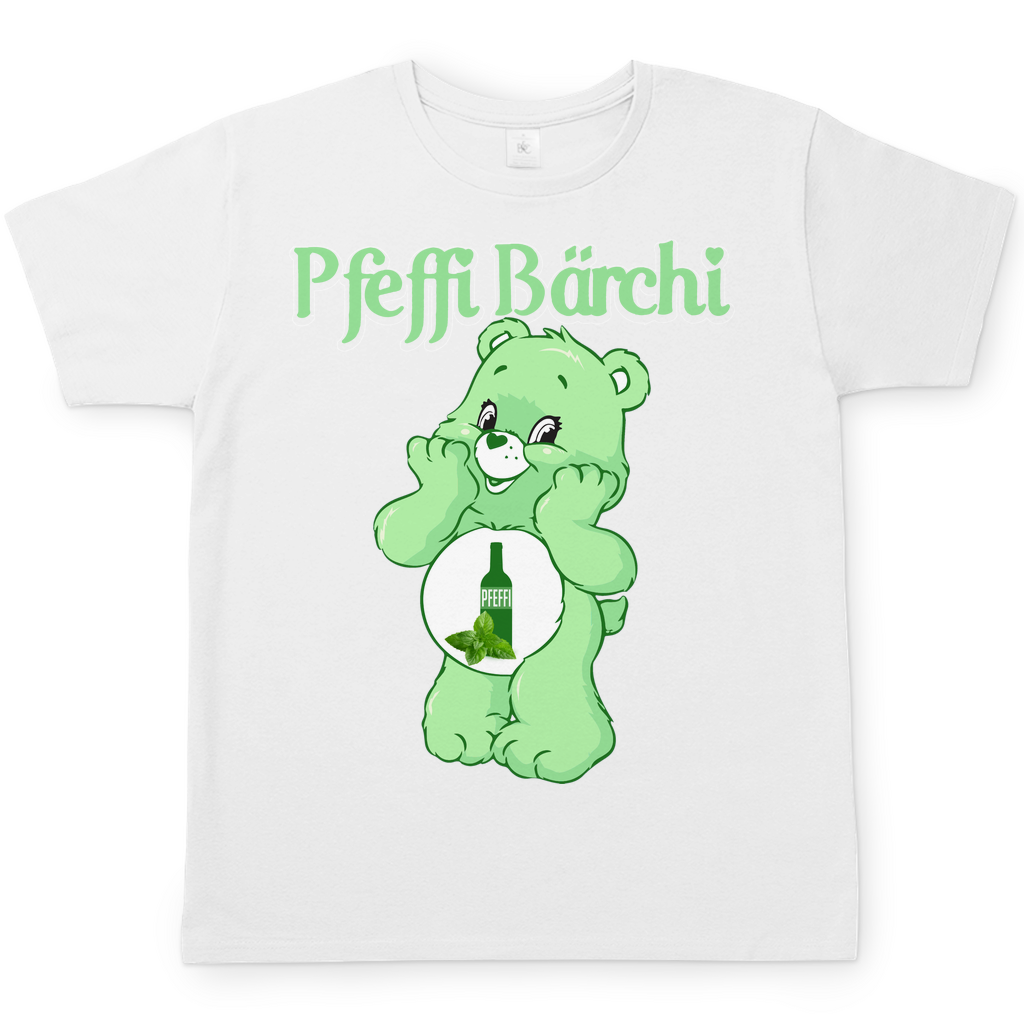 Pfeffi Bärchi - Glücksbärchi - Herren Shirt White