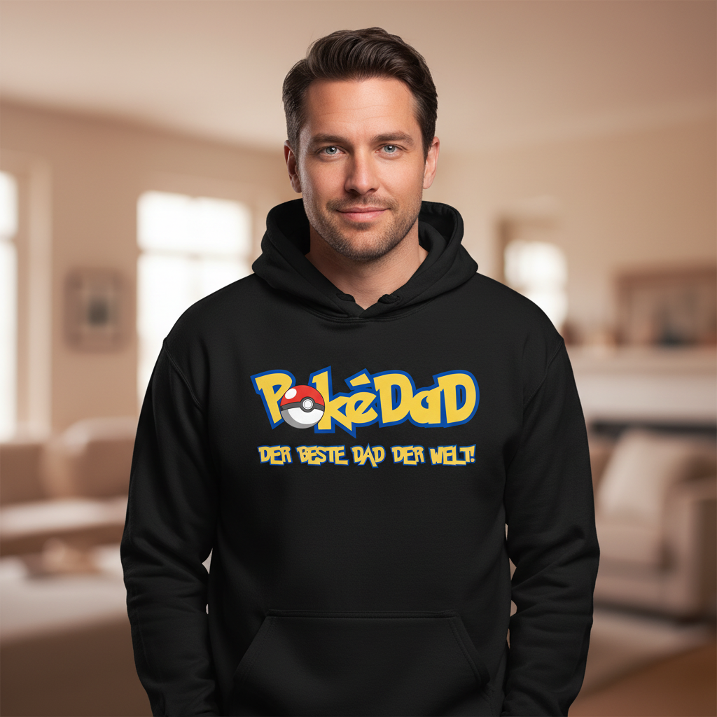 Pokedad der beste Dad der Welt! - Herren Hoodie