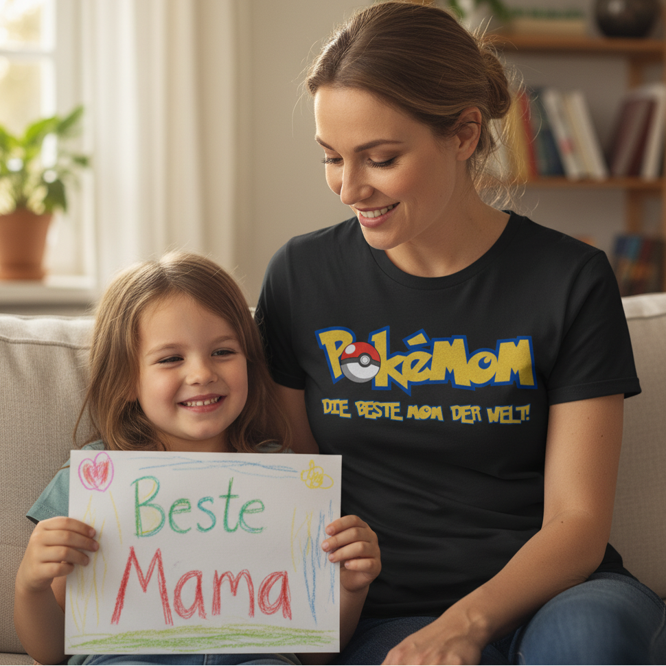 Pokemom die beste Mom der Welt! - Damen T-Shirt