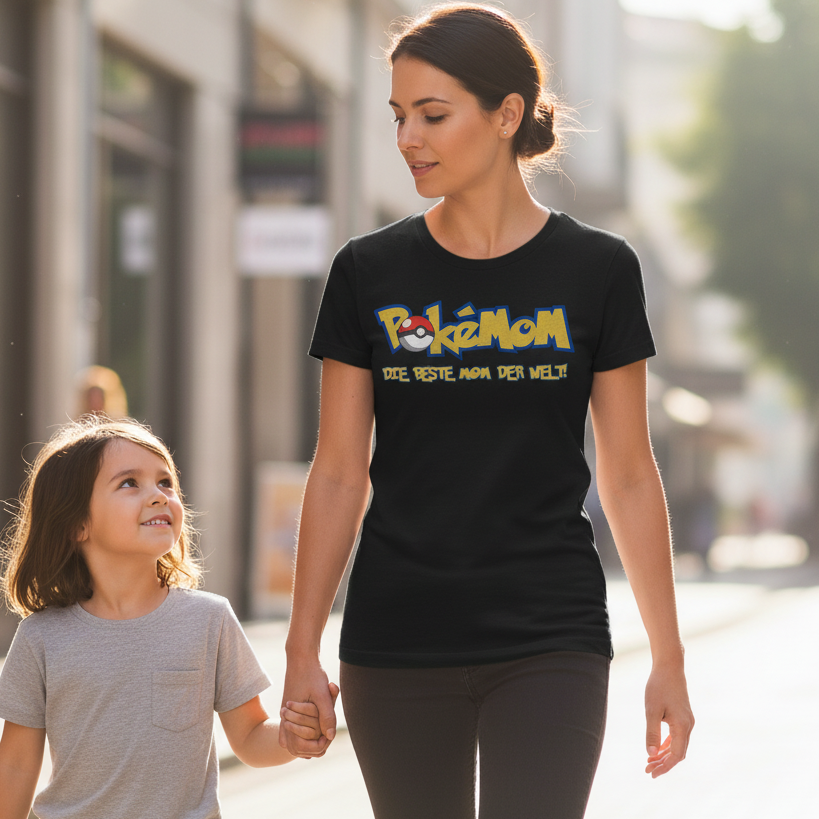 Pokemom die beste Mom der Welt! - Damen T-Shirt