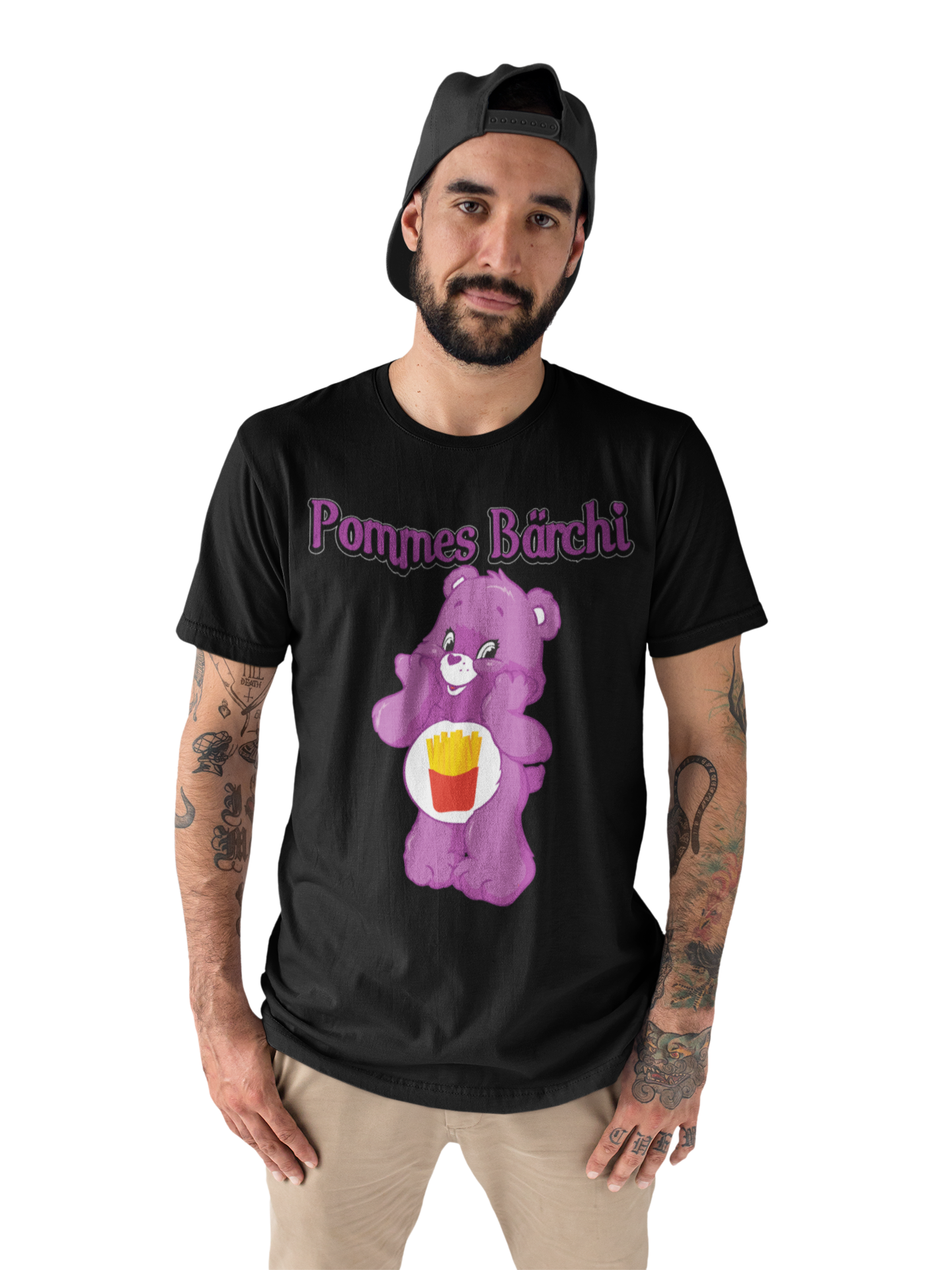 Pommes Bärchi - Glücksbärchi - Herren Shirt