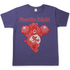 Promille Glücksbärchi Herren Shirt in millennial lila