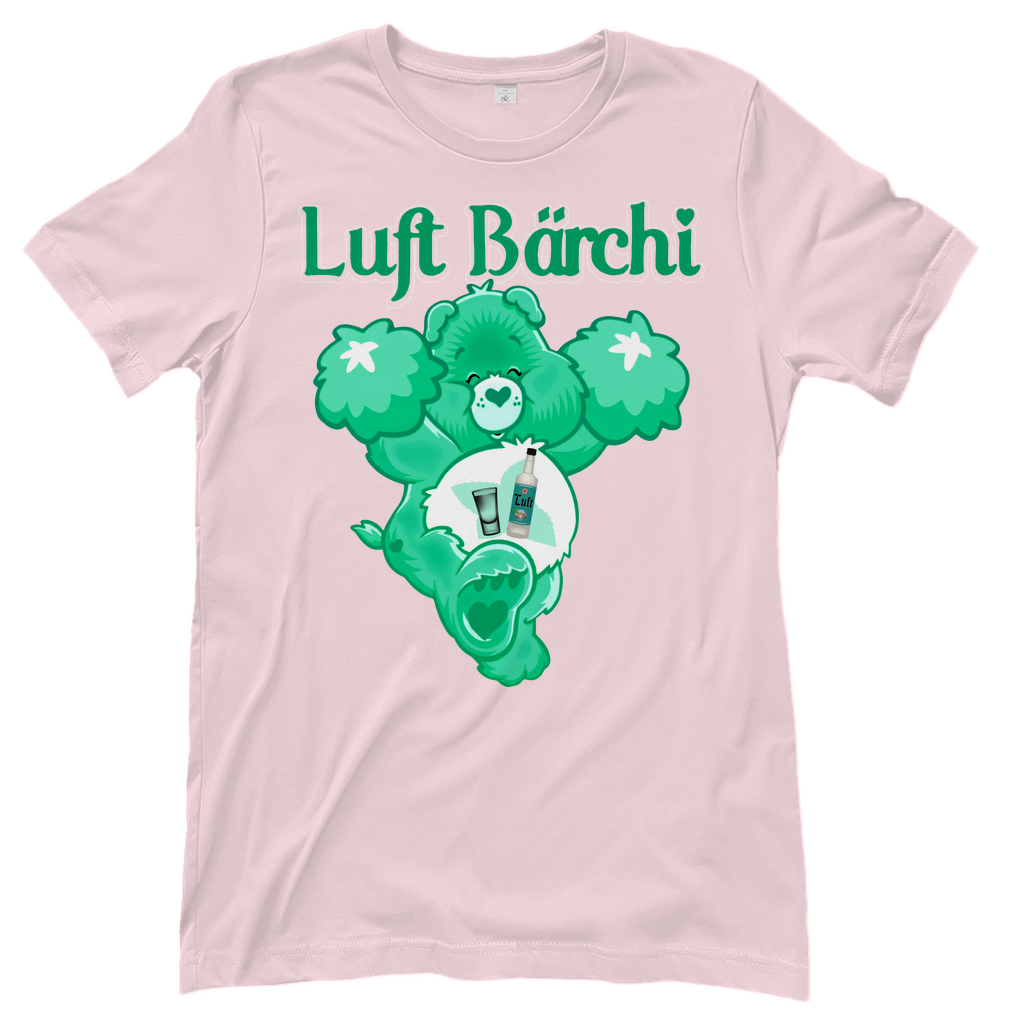 Rosa Damenshirt mit Luft Bärchi Glücksbärchi Design