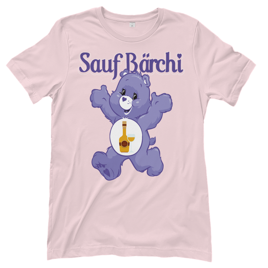Sauf Bärchi - Glücksbärchi - Damenshirt Orchid Pink