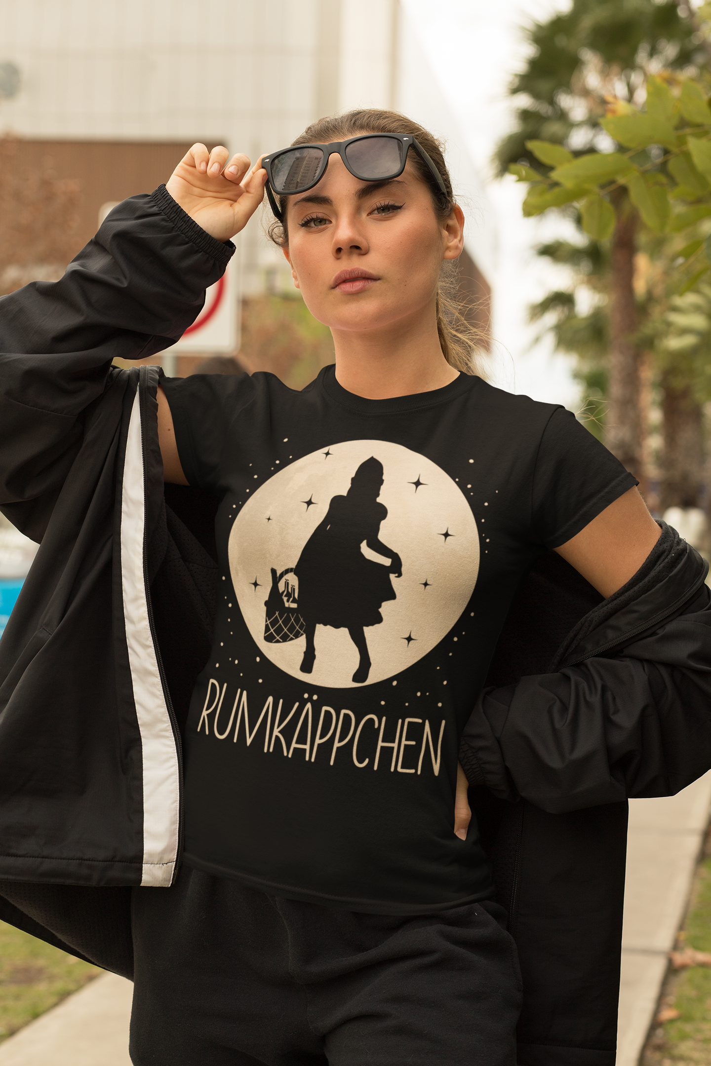 Rumkäppchen Rotkäppchen Mond Prinzessin - Damen Premium Bio T-Shirt