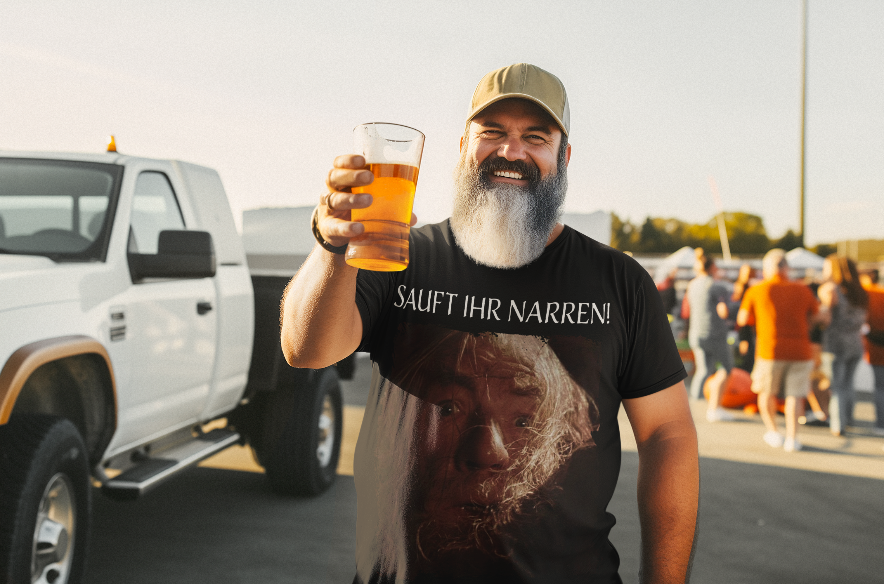 Sauft ihr Narren! Der Herr der Ringe Gandalf - Herren Shirt