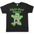 Scheiss drauf Glücksbärchi Herren Shirt in schwarz