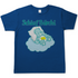 Schlaf Bärchi Glücksbärchi Herren Shirt in Royal Blau