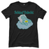 Schwarzes Damenshirt mit Schlaf Bärchi Design