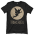Schwarzes Damenshirt mit Trinkerbell Prinzessin Design