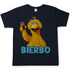 Sesamstrasse Bibo Bierbo Herren Shirt in navy blau