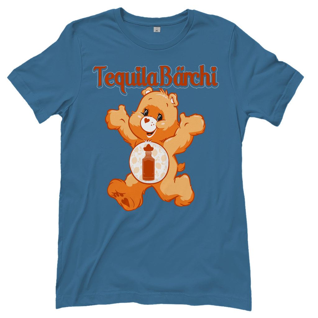 Tequila Bärchi - Glücksbärchi - Damenshirt Stone Blue