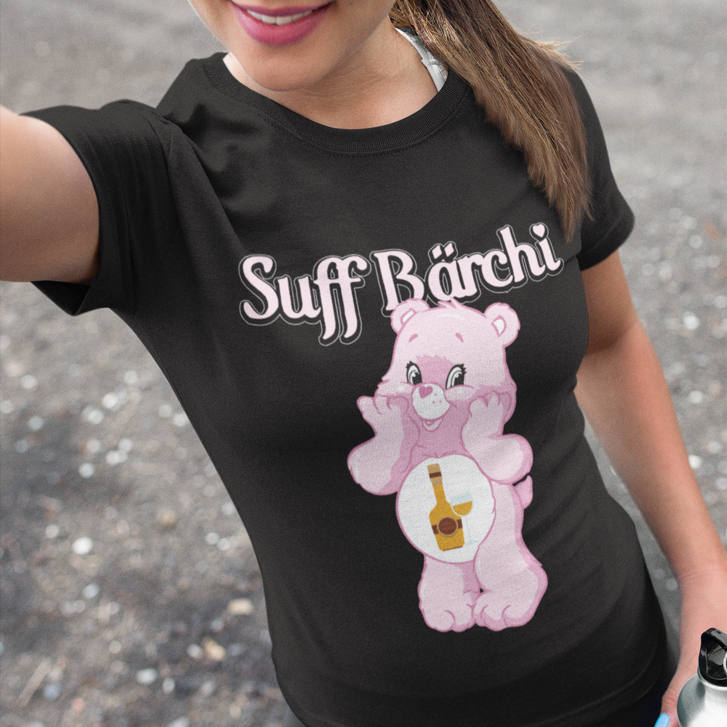 Suff Bärchi - Glücksbärchi - Damen Premium Bio T-Shirt