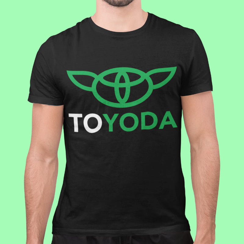 Männer T-Shirt – Lustiges TOYODA Yoda Design für JDM & Sci-Fi Fans Herren
